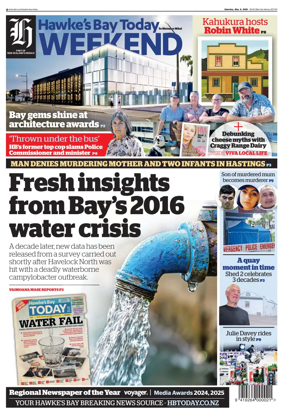 Cover of Hawke's Bay Today