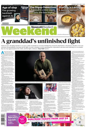 Cover of Manawatu Standard