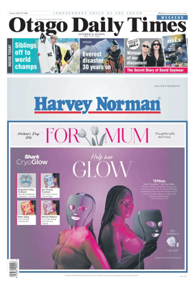 Cover of Otago Daily Times