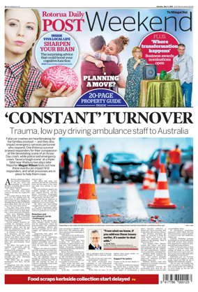 Cover of Rotorua Daily Post