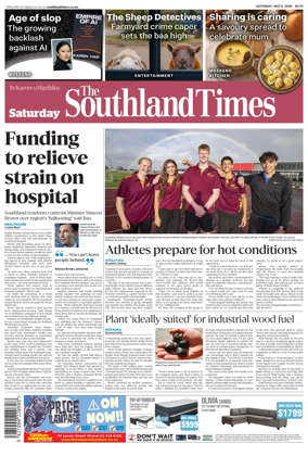 Cover of The Southland Times