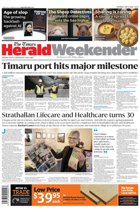 Cover of The Timaru Herald