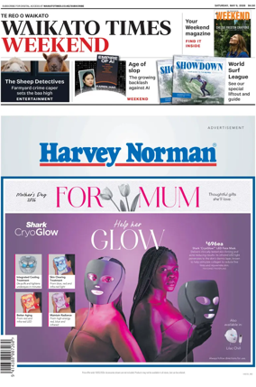 Cover of Waikato Times