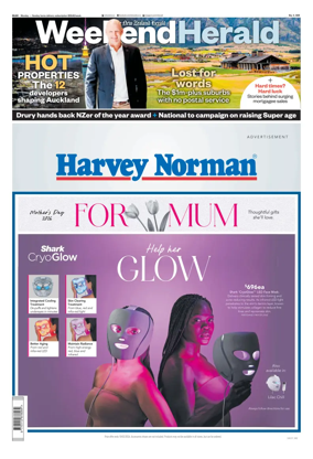 Cover of Weekend Herald