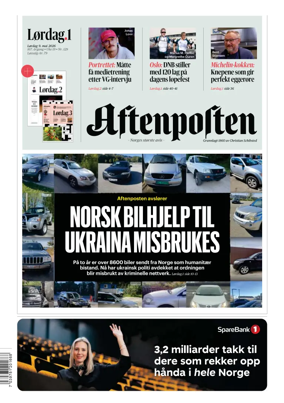 Cover of Aftenposten