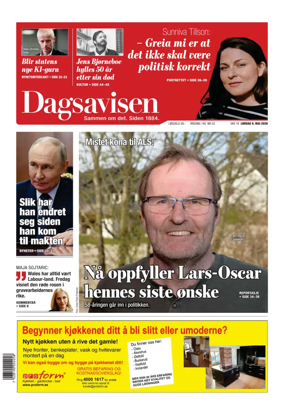 Cover of Dagsavisen