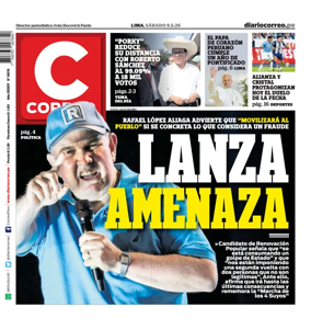 Cover of Diario Correo