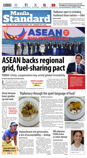 Cover of Manila Standard