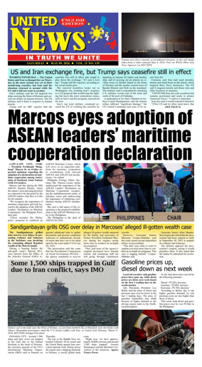 Cover of United News - English Edition