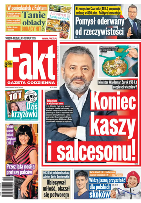 Cover of Fakt Gazeta Codzienna (Saturday)