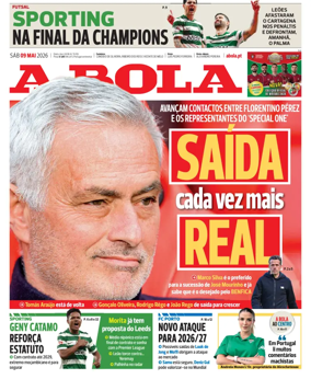 Cover of A BOLA (Portuguese)