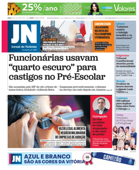 Cover of Jornal de Noticias
