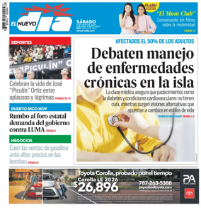 Cover of El Nuevo Dia