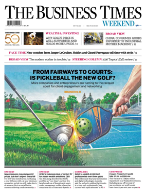 Cover of The Business Times