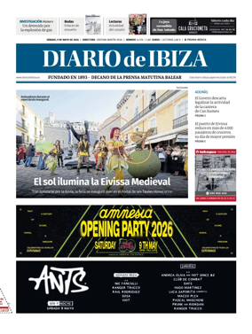 Cover of Diario de Ibiza