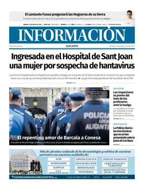 Cover of Diario Informacion