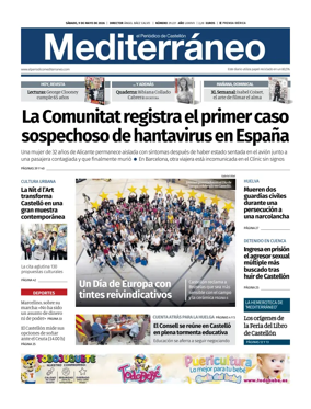 Cover of El Periodico Mediterraneo
