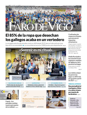 Cover of Faro de Vigo