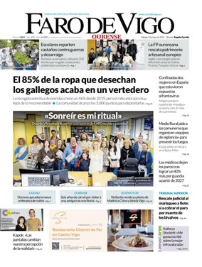 Cover of Faro de Vigo (Ourense)
