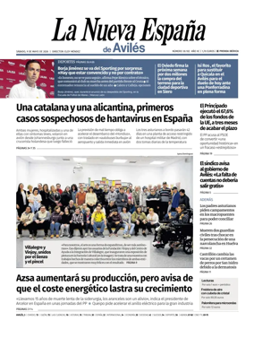 Cover of La Nueva Espana (Aviles)