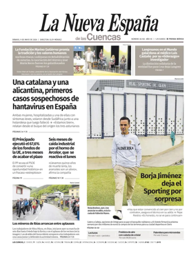 Cover of La Nueva Espana (Cuencas)