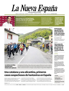 Cover of La Nueva Espana (Occidente)