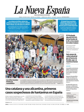Cover of La Nueva Espana (Oviedo)