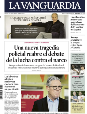 Cover of La Vanguardia (1st Edition)