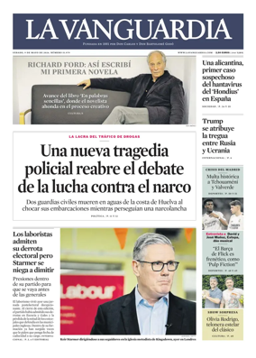Cover of La Vanguardia