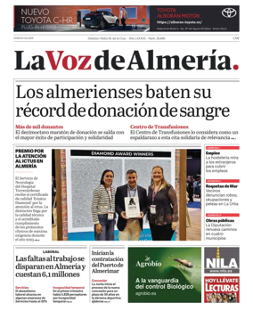 Cover of La Voz de Almeria