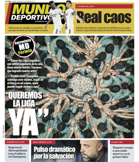 Cover of Mundo Deportivo (Barcelona)