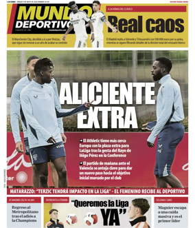 Cover of Mundo Deportivo (Bizkaia-Araba)