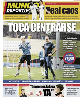 Cover of Mundo Deportivo (Gipuzkoa)