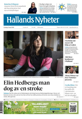 Cover of Hallands Nyheter