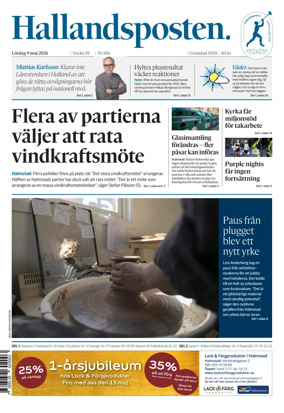 Cover of Hallandsposten