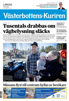 Cover of Vasterbottens-Kuriren