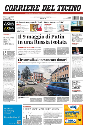 Cover of Corriere del Ticino