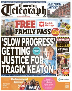 Cover of Coventry Telegraph