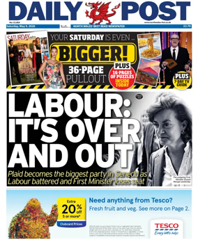Cover of Daily Post (North Wales)
