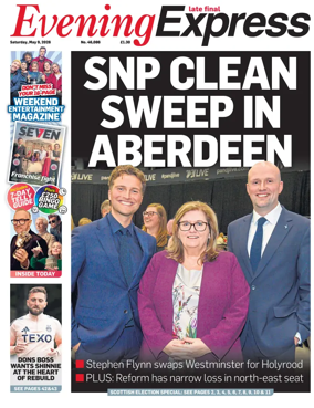 Cover of Evening Express