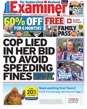 Cover of Huddersfield Daily Examiner