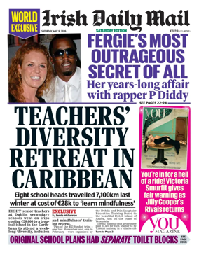 Cover of Irish Daily Mail
