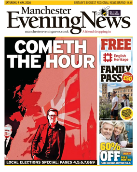 Cover of Manchester Evening News