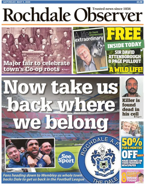 Cover of Rochdale Observer