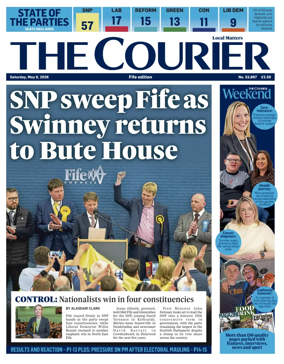 Cover of The Courier & Advertiser (Fife Edition)