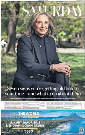 Cover of The Daily Telegraph – Saturday Supplement