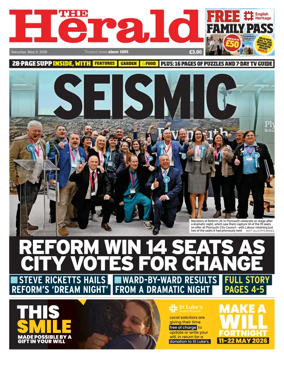 Cover of The Plymouth Herald