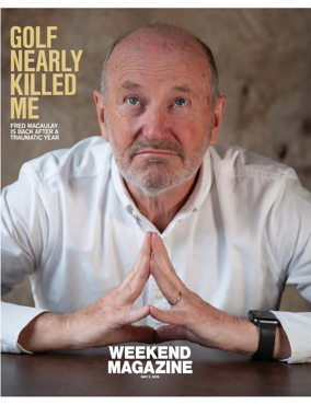 Cover of Weekend Magazine