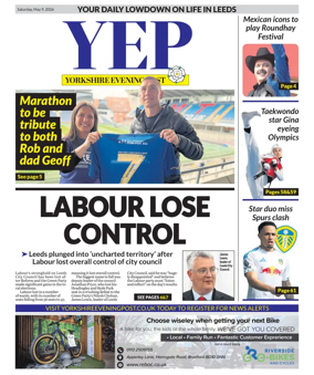 Cover of Yorkshire Evening Post