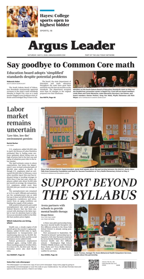 Cover of Argus Leader